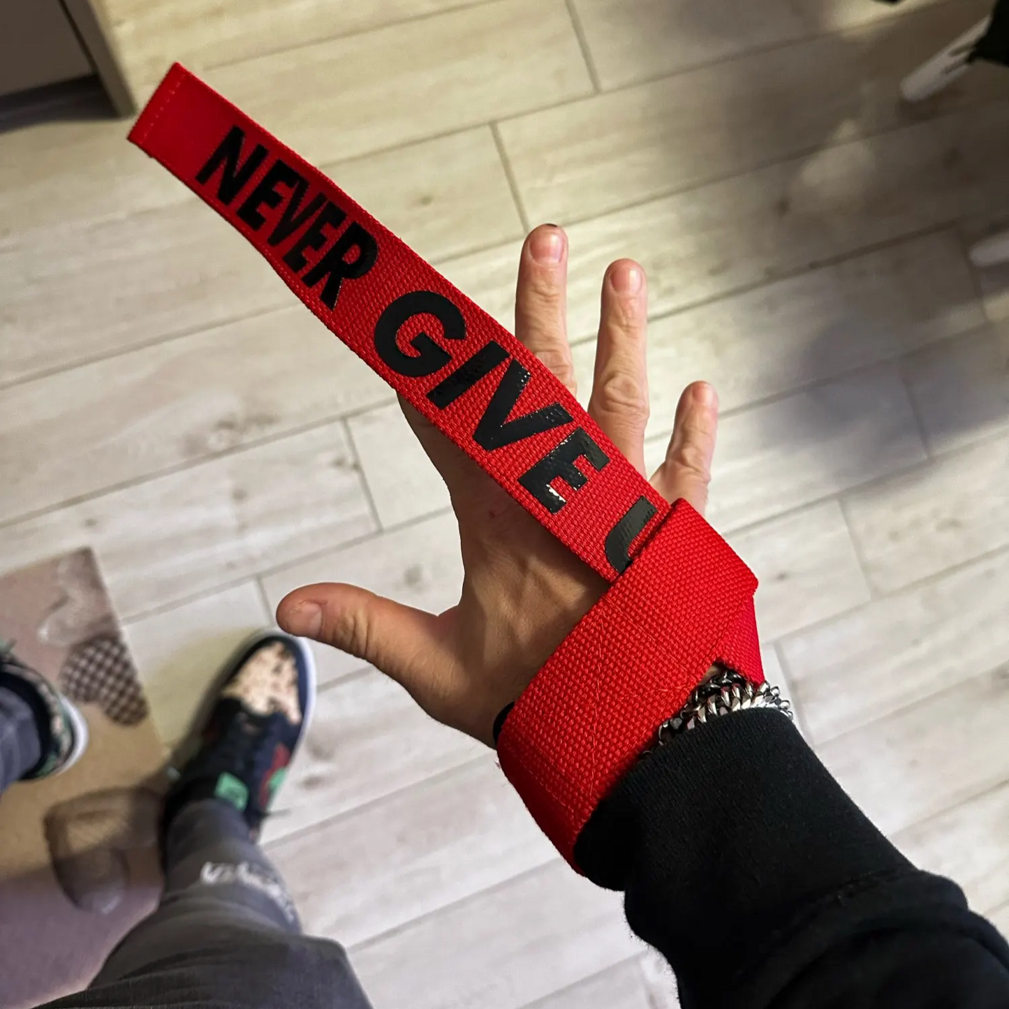 PRO STRAPS "NEVER GIVE UP"