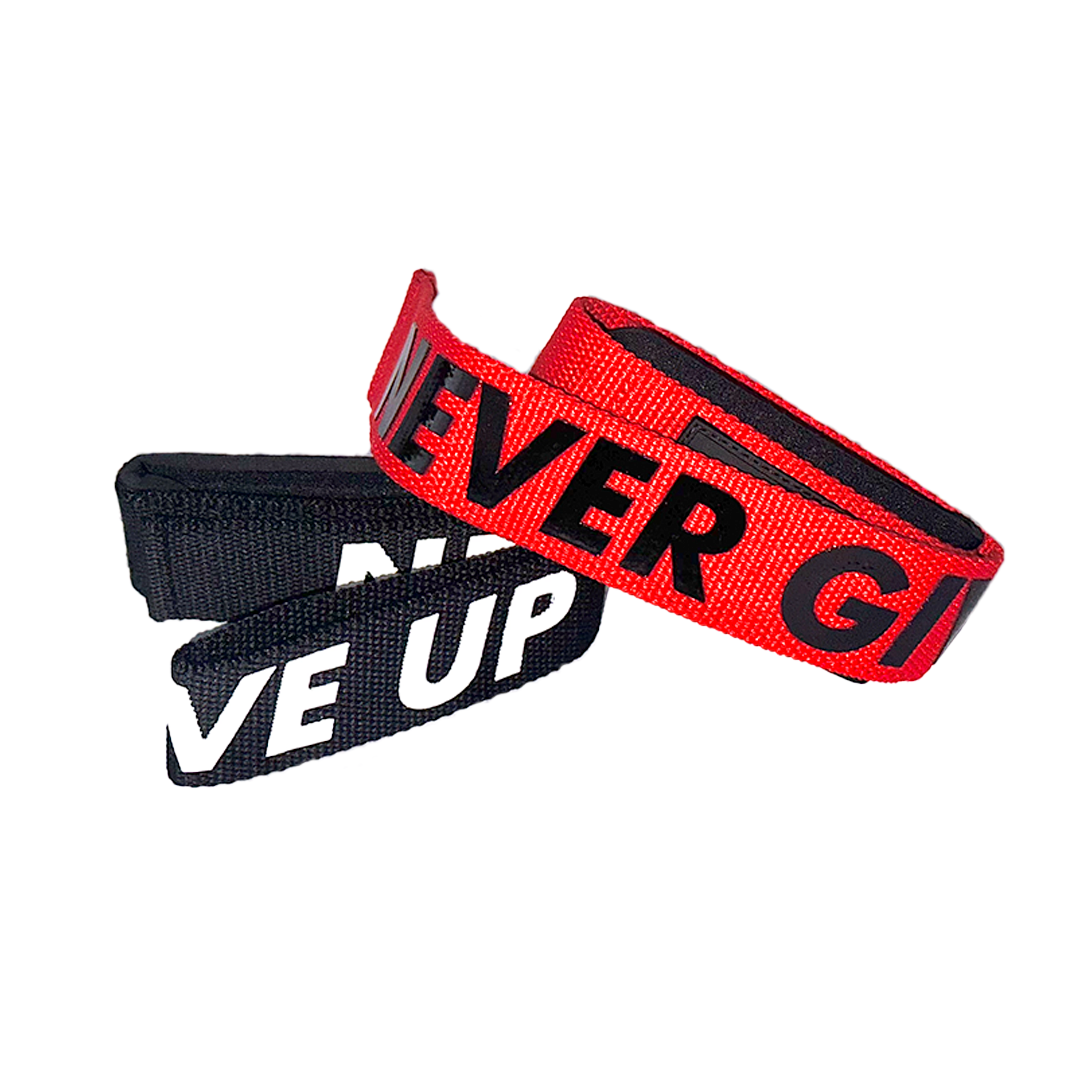 PRO STRAPS "NEVER GIVE UP"